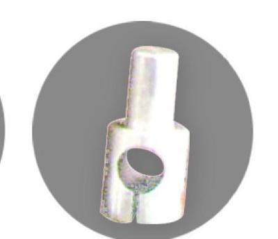 【廠家直銷】浙江聯達機械包覆機配件-鋁單孔，品質保障，高效生產